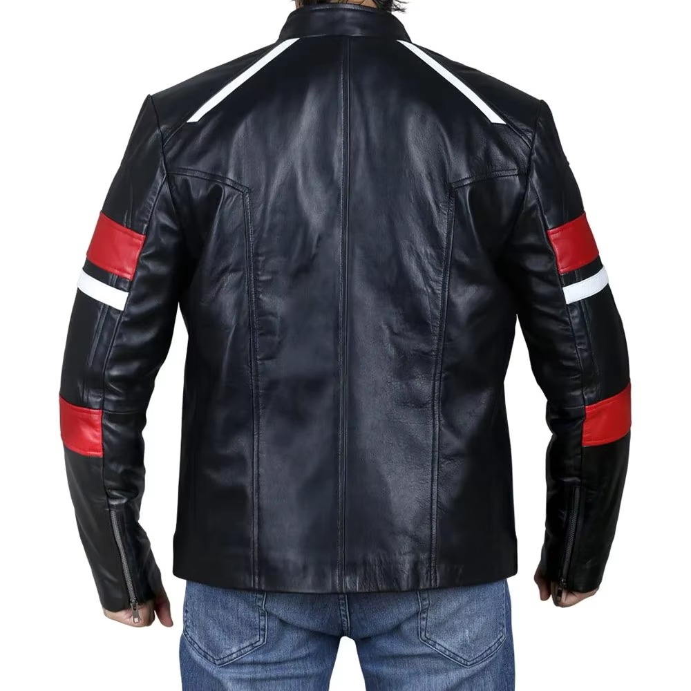 EdgeLine Racer Leather Jacket - Image 5